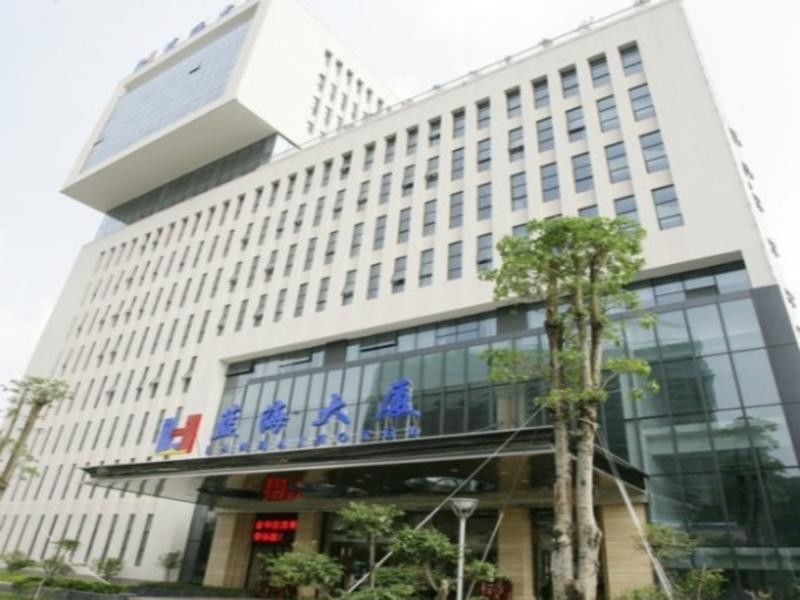 Lan Hai Hotel Guangzhou Bagian luar foto